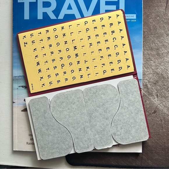 Vintage Scrabble Pocket Edition Board Game Travel Word Game - Picture 7 of 11